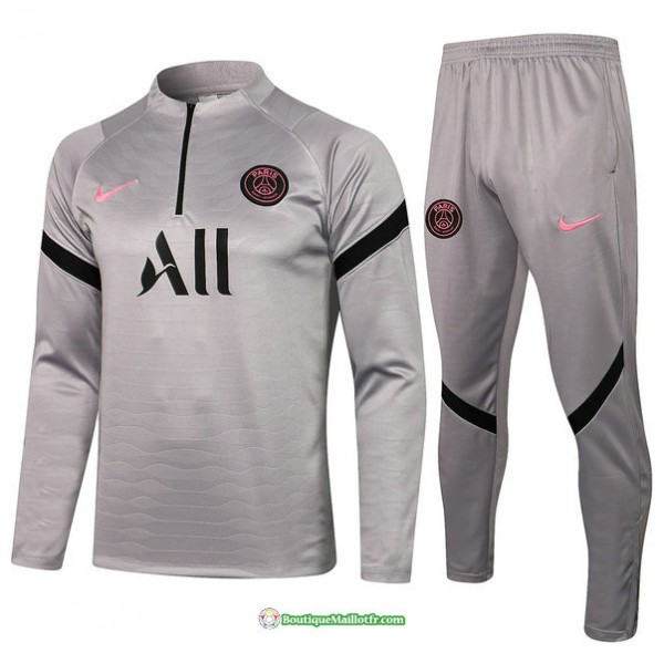 Survetement Psg 2021 2022 Gris Clair