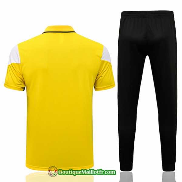 Kit Maillot Entraînement Polo Borussia Dortmund 2021 2022 Training Jaune