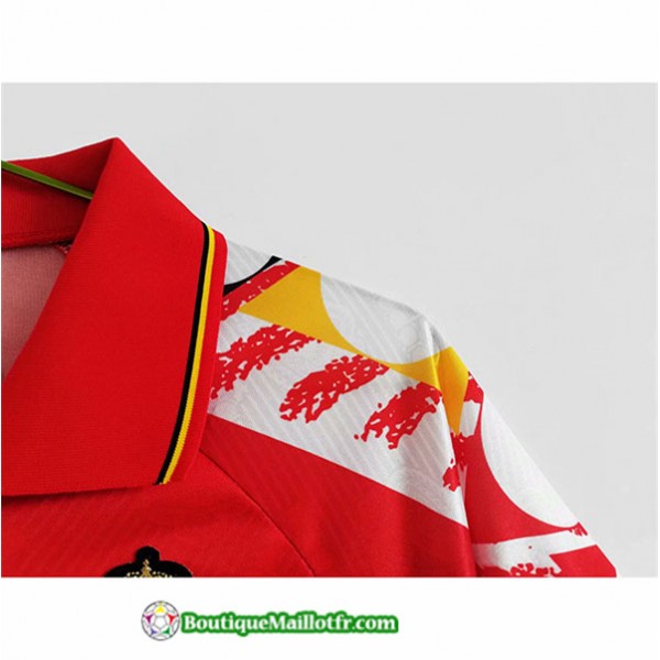 Maillot Belgique Retro 1995 Domicile