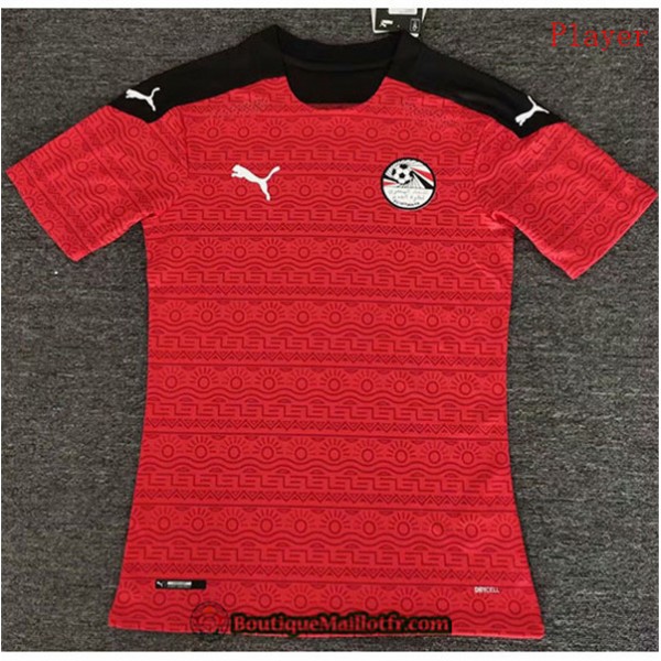 Maillot Egypte 2020 2021 Player Domicile Rouge