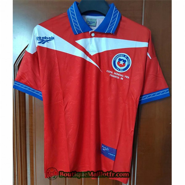 Maillot Chile Retro 1998 Domicile