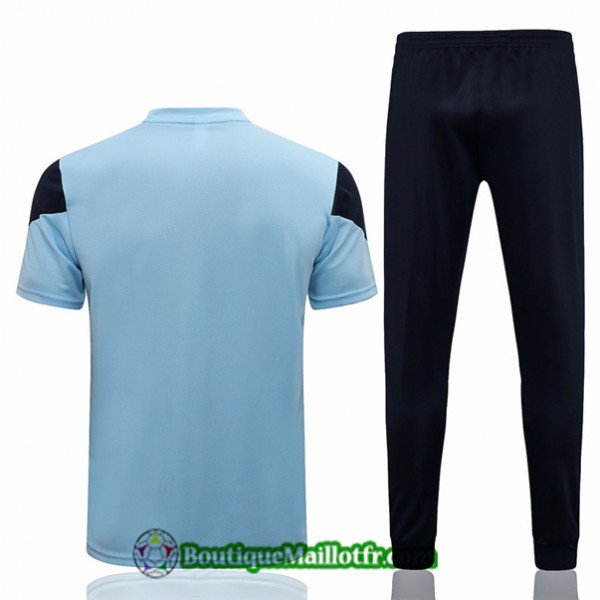 Maillot Kit Maillot Entraînement Manchester City 2021 2022 Training Bleu Clair