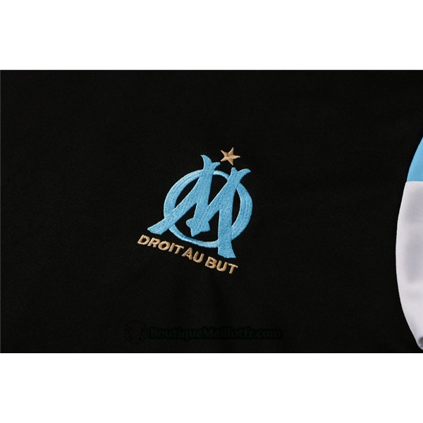 Maillot Kit Maillot Entraînement Marseille 2021 2022 Training Noir