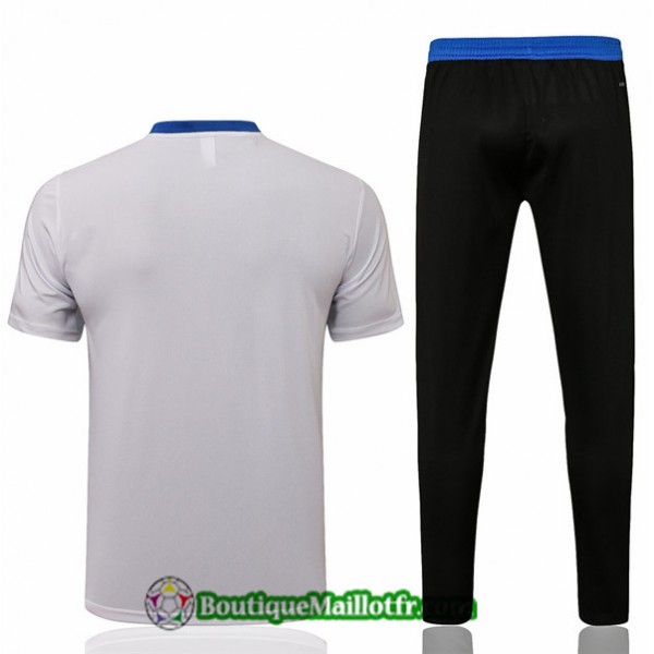 Maillot Kit Maillot Entraînement Polo Real Madrid 2021 2022 Training Blanc