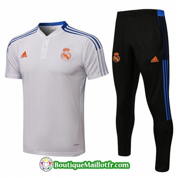 Maillot Kit Maillot Entraînement Polo Real Madrid...