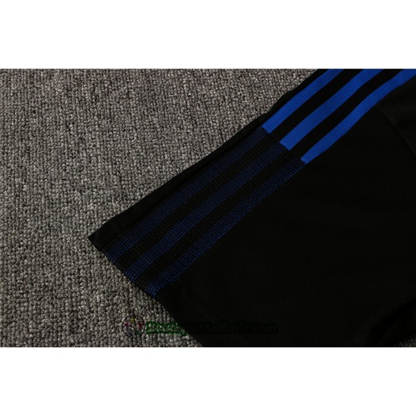 Maillot Kit Maillot Entraînement Polo Real Madrid 2021 2022 Training Noir