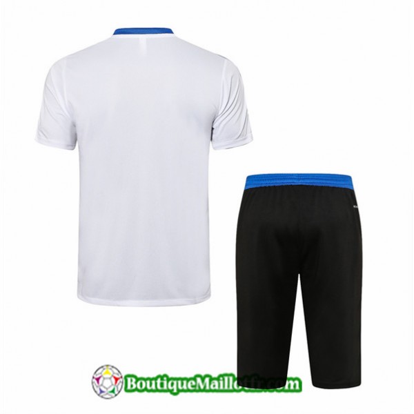 Maillot Kit Maillot Entraînement Real Madrid 2021 2022 Training 3/4 Blanc