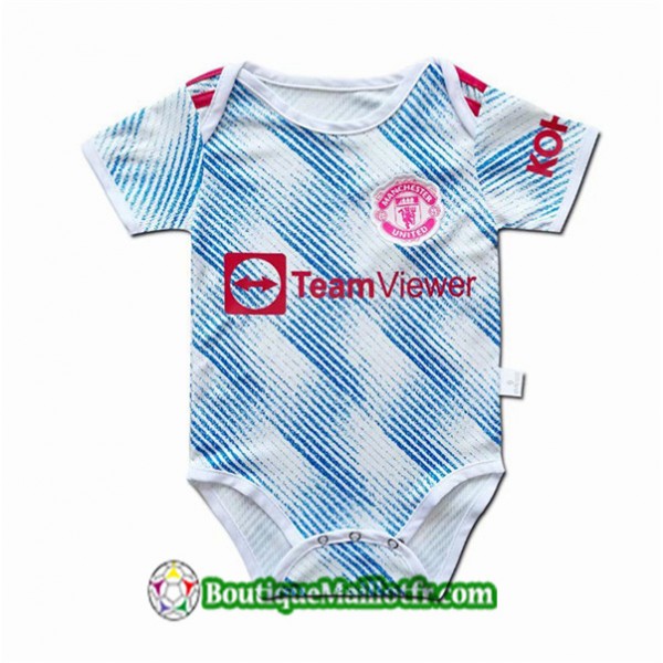 Maillot Manchester United 2021 2022 Exterieur Baby