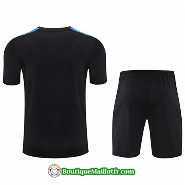 Maillot Manchester United Entrenamiento+ Short 2021 2022 Noir Dark Bleu Edge