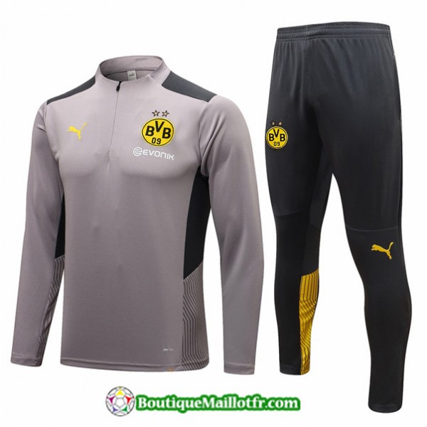 Maillot Survetement Borussia Dortmund 2021 2022 Gr...