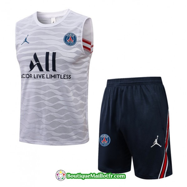 Kit Maillot Entraînement Debardeur Jordan Psg Tra...