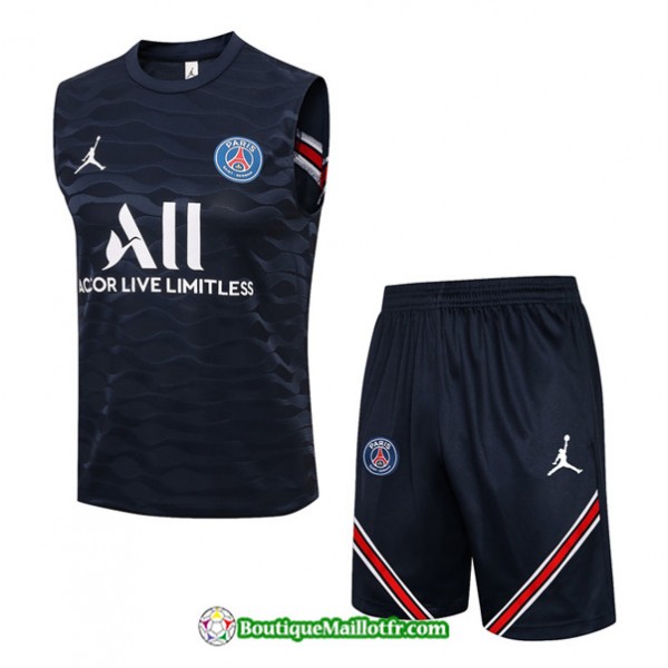 Kit Maillot Entraînement Psg Jordan Training 2022...