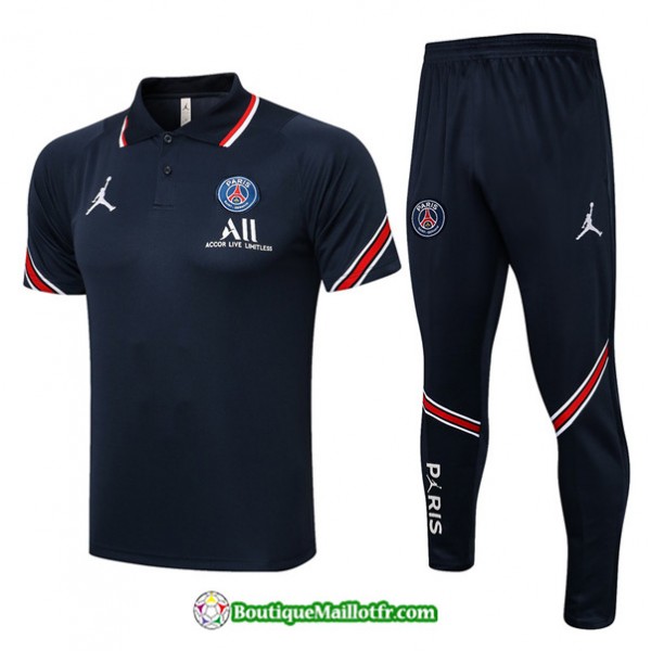 Kit Maillot Entraînement Polo Jordan Psg Training...