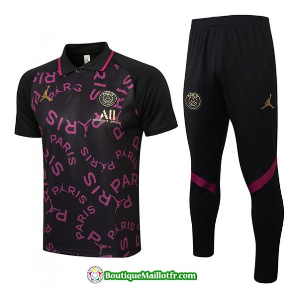 Kit Maillot Entraînement Polo Jordan Psg Training...