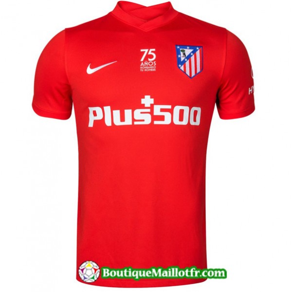 Maillot Atlético Madrid 2021 2022 Fourth 75th Ann...