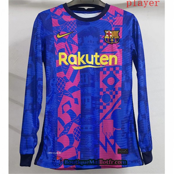 Maillot Barcelone Player 2021 2022 Third Manche Lo...