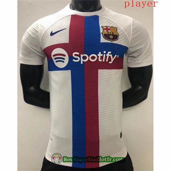 Maillot Barcelone Player 2022 2023 Blanc