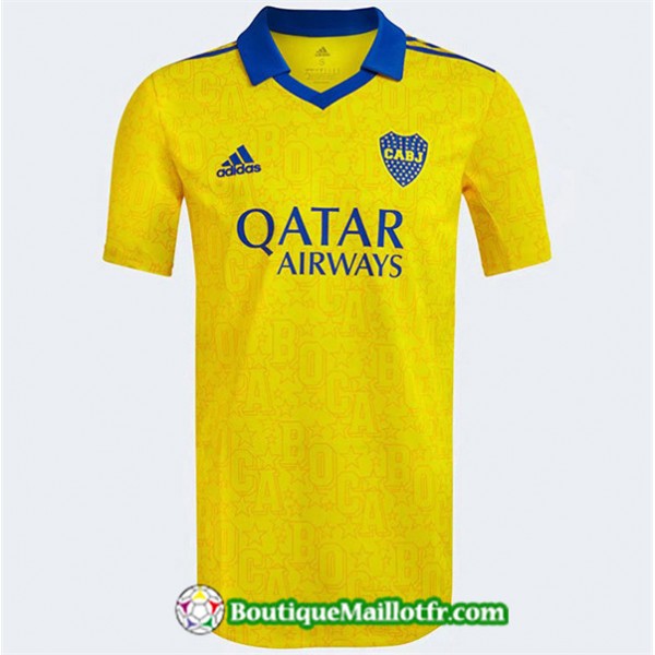 Maillot Boca Juniors 2022 2023 Jaune