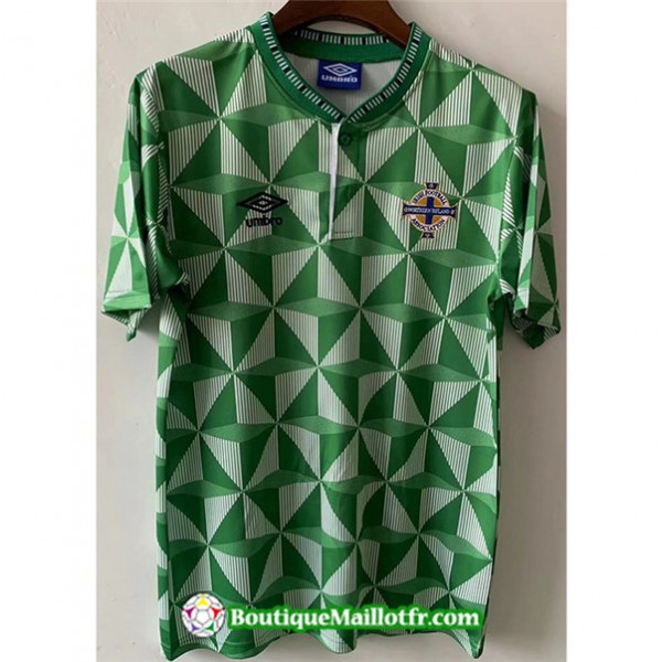 Maillot Irlande Du Nord Retro 1990 Domicile