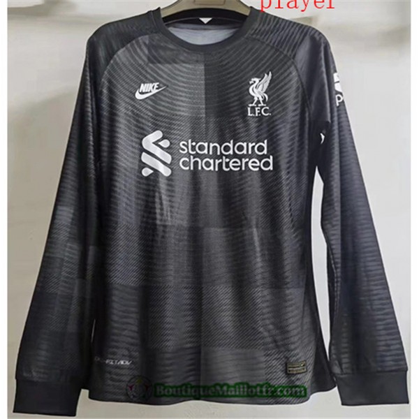 Maillot Liverpool Player 2021 2022 Manche Longue N...