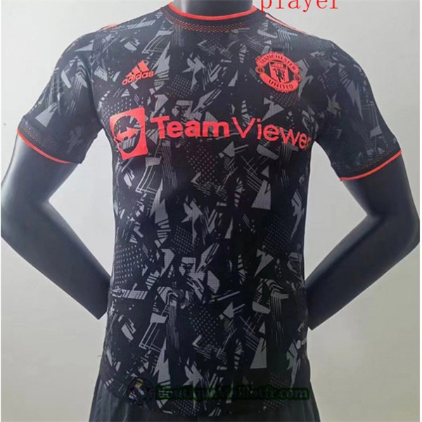 Maillot Manchester United 2022 2023 Player Noir