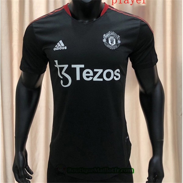 Maillot Manchester United Player 2022 2023 Noir