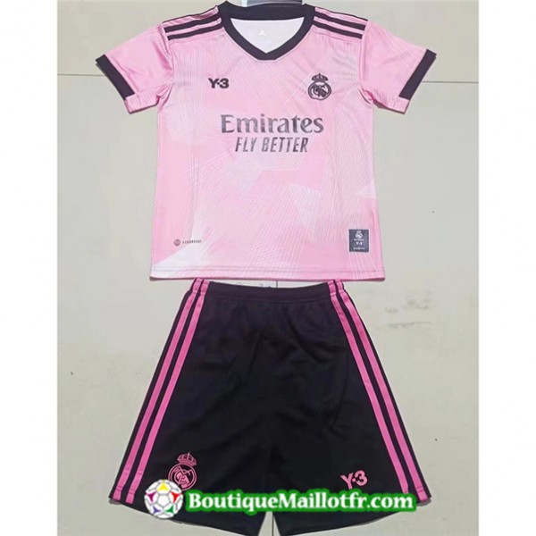 Maillot Real Madrid Enfant 2022 2023 Y3 Pourpre