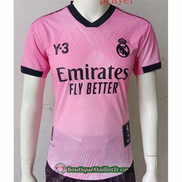 Maillot Real Madrid Player 2022 2023 Y3 Rose