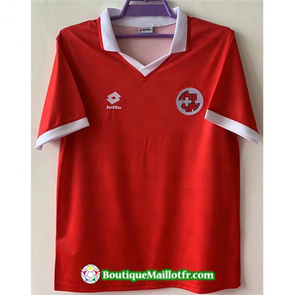 Maillot Suisse Retro 1994 Domicile