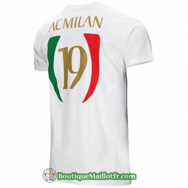 Maillot Ac Milan 2022 2023 Blanc T Shirt