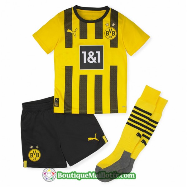 Maillot Borussia Dortmund Enfant 2022 2023 Domicil...