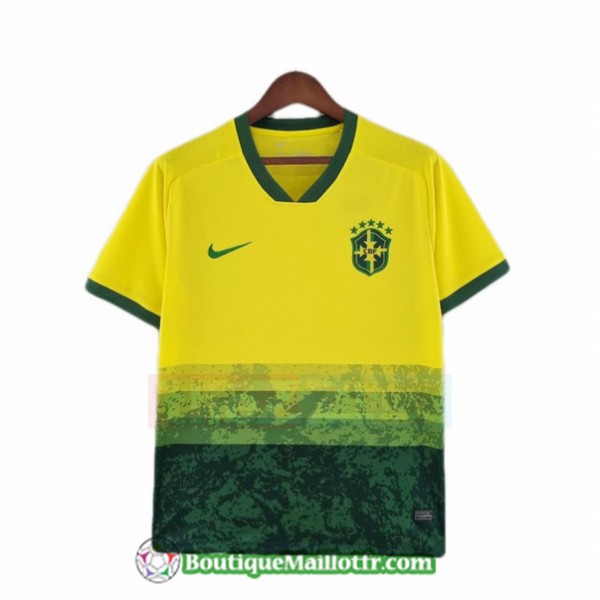 Maillot Brésil Training 2022 2023 Jaune