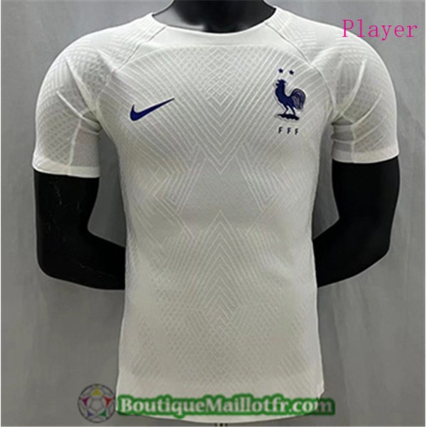 Maillot France 2022 2023 Player Training Blanc