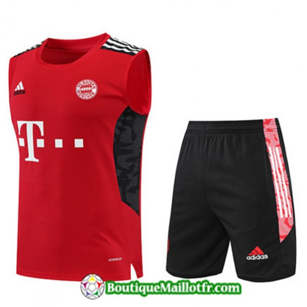 Maillot Kit Maillot Entraînement Bayern Munich 2022 2023 Debardeur Training