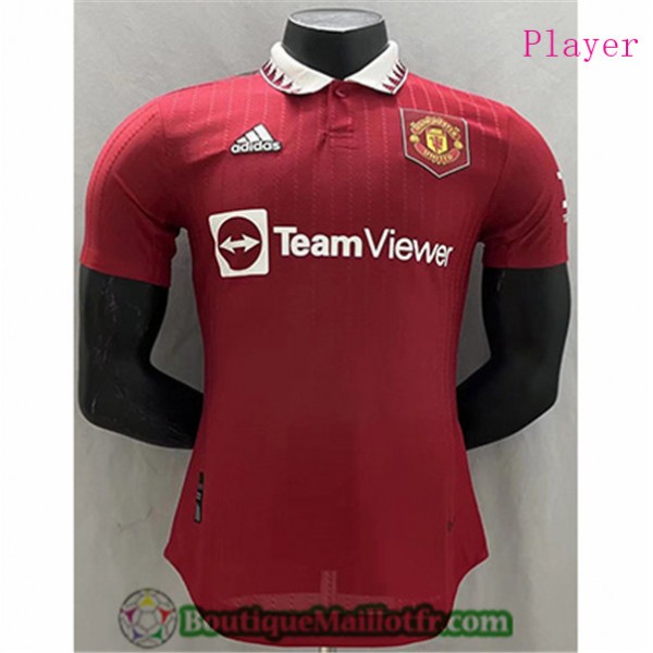 Maillot Manchester United 2022 2023 Player Domicil...