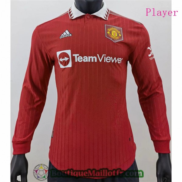 Maillot Manchester United 2022 2023 Player Domicil...