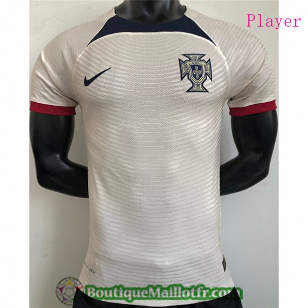 Maillot Portugal 2022 2023 Player Blanc