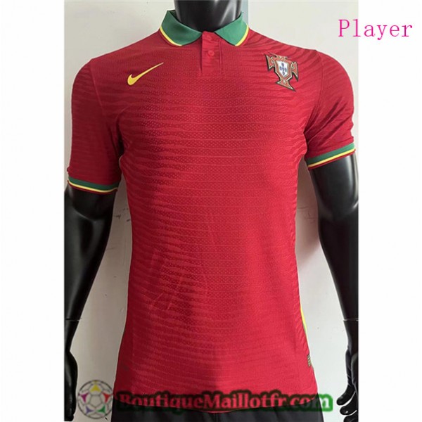 Maillot Portugal 2022 2023 Player Rouge