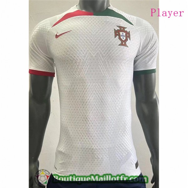 Maillot Portugal 2022 2023 Player Training Blanc