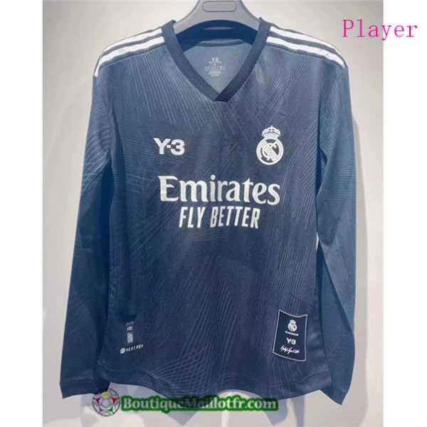 Maillot Real Madrid 2022 2023 Player Y3 Manche Longue