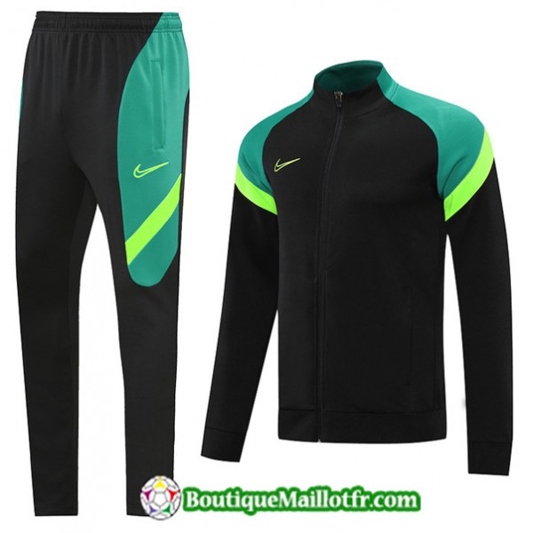 Maillot Veste Survetement Nike 2022 2023 Noir/vert