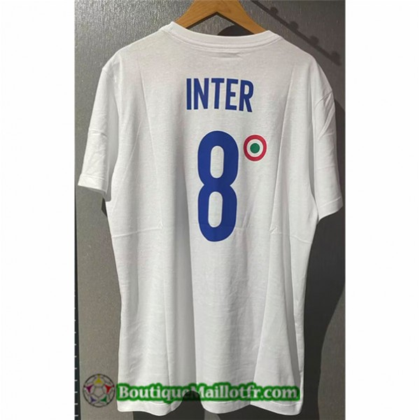 Maillot Inter Milan 2022 2023 T Shirt Blanc