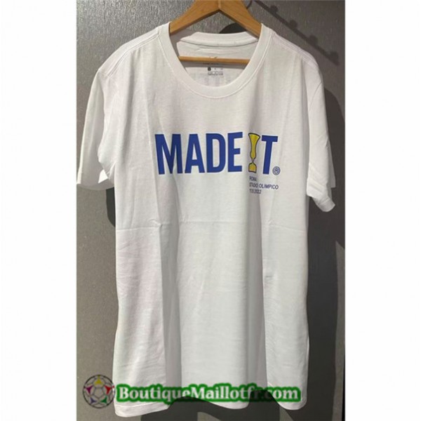 Maillot Inter Milan 2022 2023 T Shirt Blanc