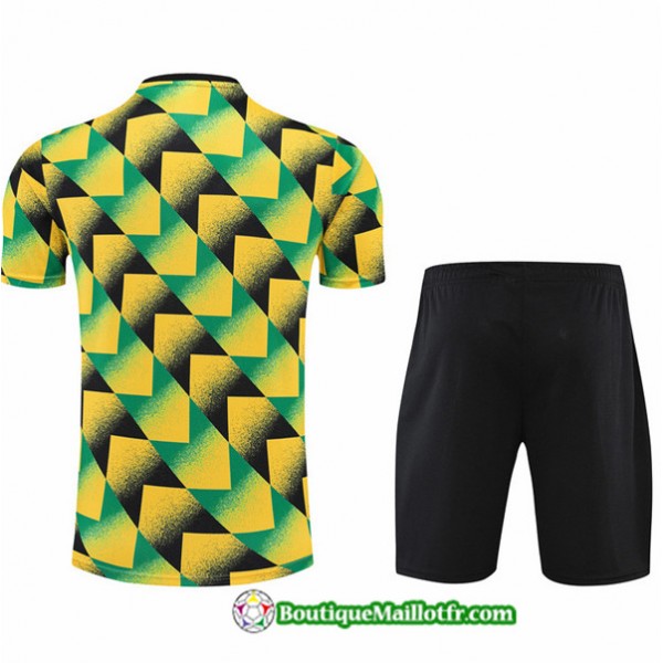 Maillot Kit Entraînement Arsenal 2022 2023 Jaune Training