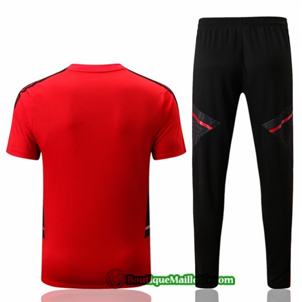 Maillot Kit Entraînement Flamengo 2022 2023 Rouge Training