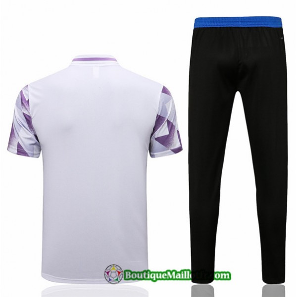 Maillot Kit Entraînement Polo Real Madrid 2022 2023 Violet Training