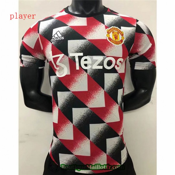 Maillot Manchester United Player 2022 2023 Plaid T...