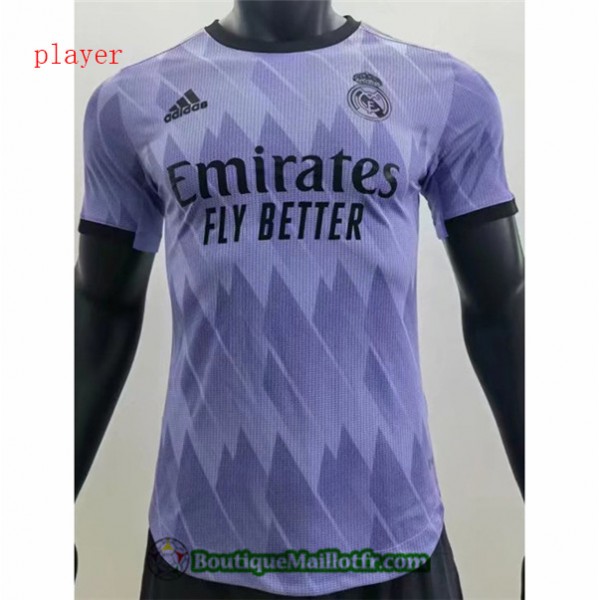 Maillot Real Madrid Player 2022 2023 Exterieur Vio...