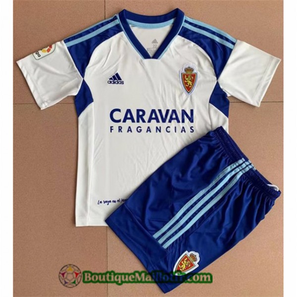 Maillot Real Zaragoza Enfant 2022 2023 Domicile