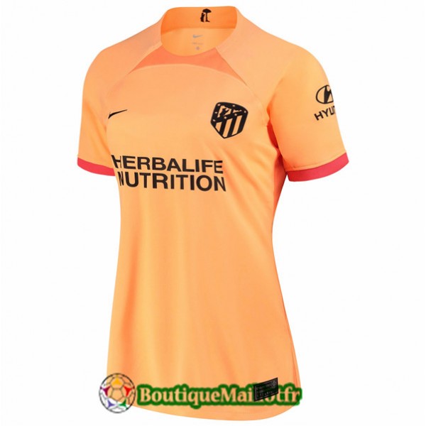 Maillot Atletico Madrid Femme 2022 2023 Third